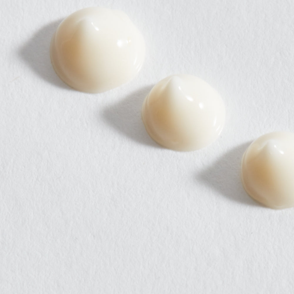 The delicate skin around the eye area is more fragile and prone to dryness and signs of aging. That’s why it is recommended to use a cream or serum that is specially formulated for the more sensitive eye area. Both our gentle eye cream and calming eye serum are formulated with 100% natural ingredients